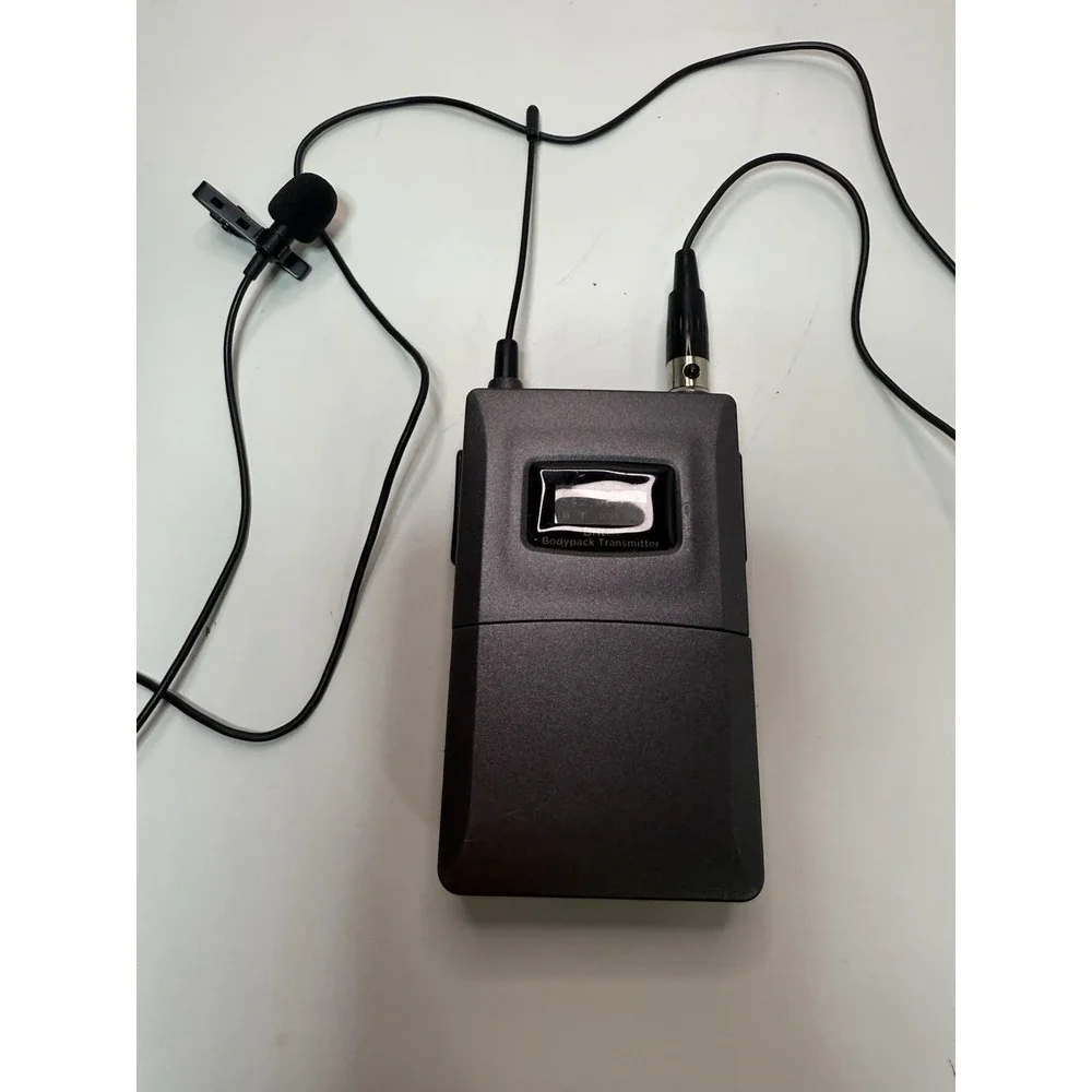 BritB1 UHF Bodypack Transmitter Lavalier Mic 542.9 MHz Wireless System